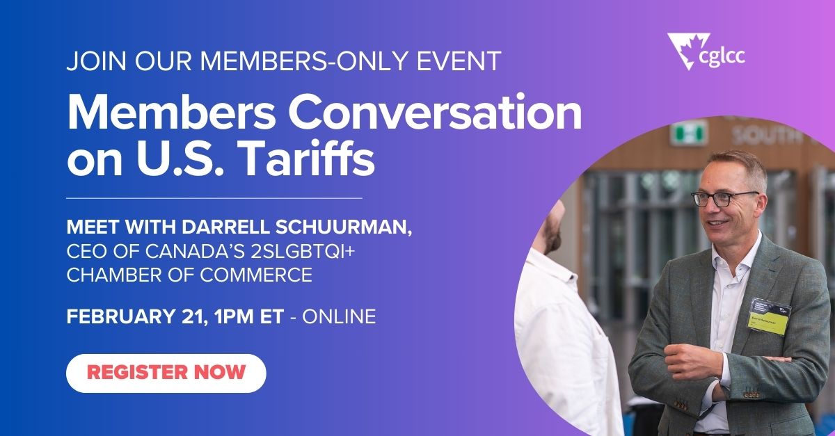 Members-Only: Discussion on U.S. Tariffs with Darrell Schuurman, CEO of CGLCC